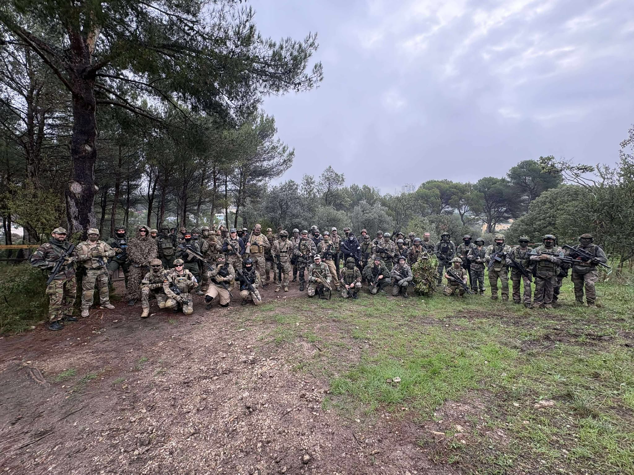 L'équipe Aquila CORP au complet